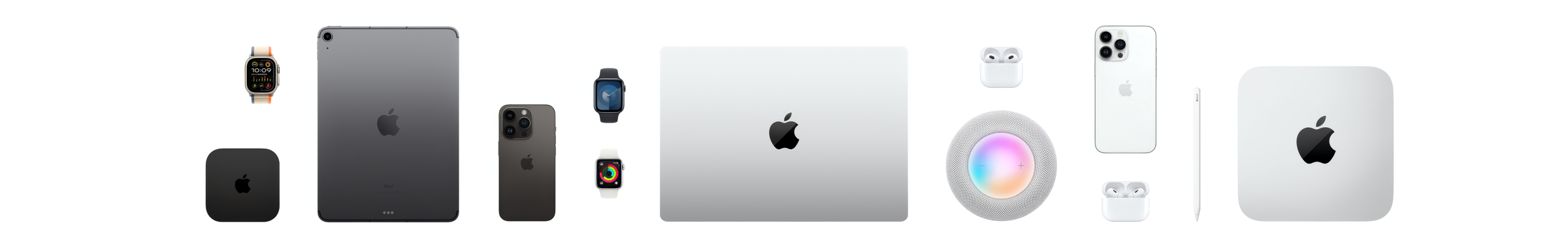 Apple device family — book your free MacBook diagnosis