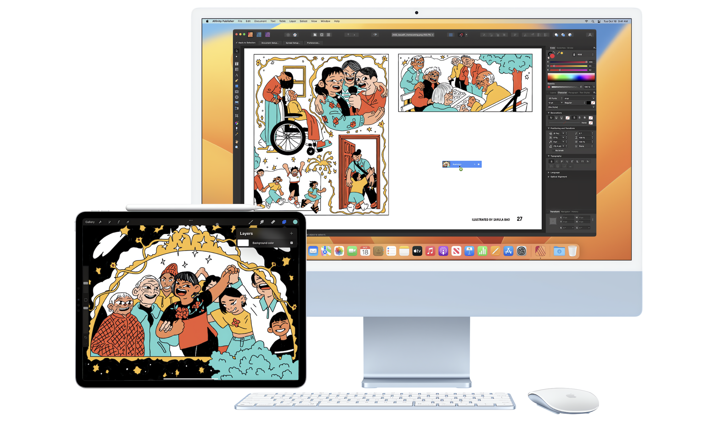 Creative work on Apple devices — the founder's craft, MacLab's mission